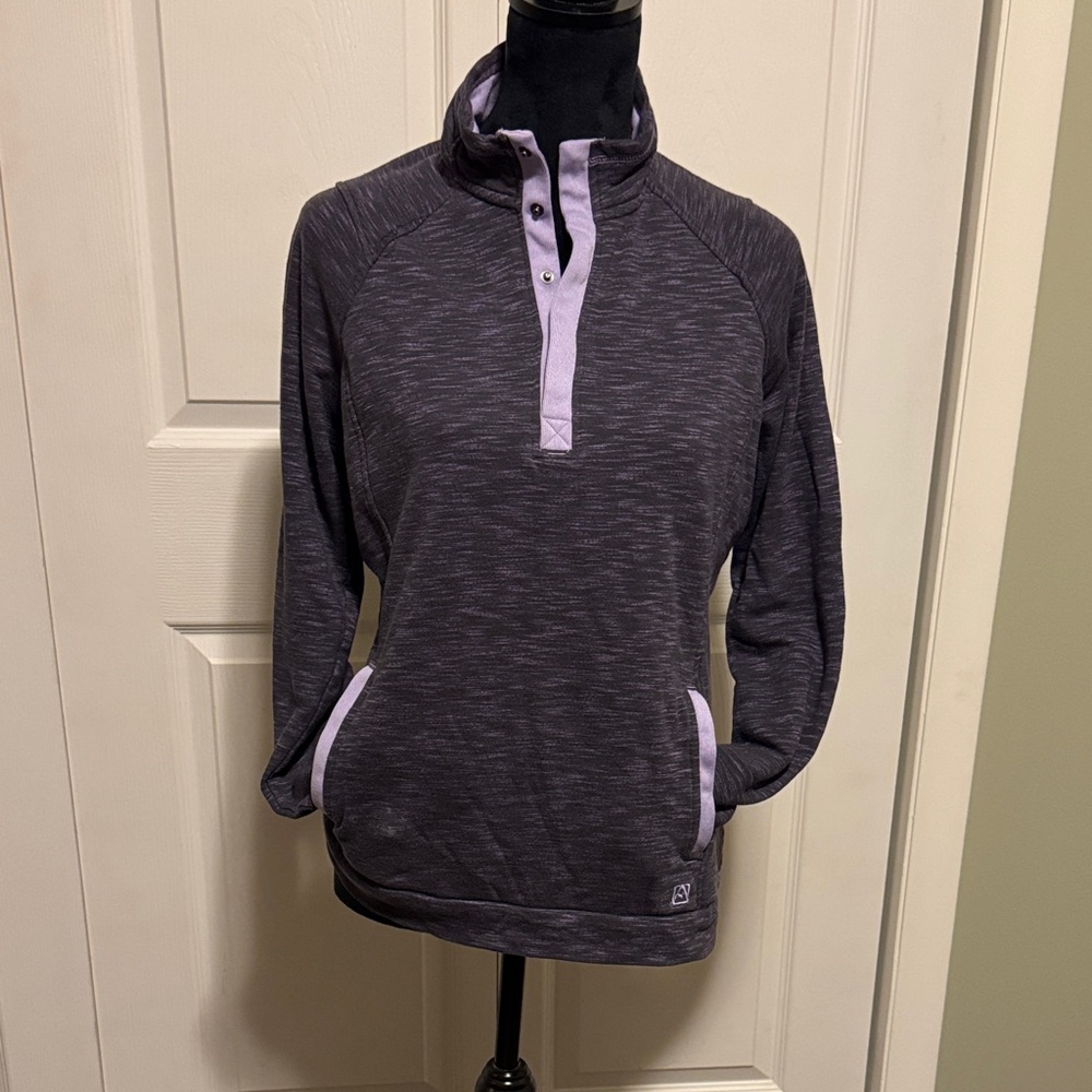 Avalanche Women's Purple Sweatshirt - LG